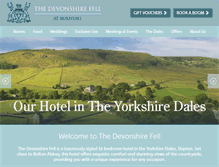 Tablet Screenshot of devonshirefell.co.uk